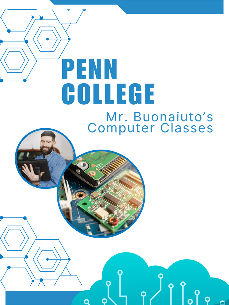 Penn Collge Mr. Buonaiuto's Computer Classes