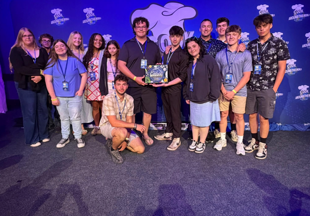 WAHS Culinary Students win 2nd at Cook Around the World