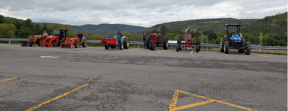 2026 Drive your tractor to school group picture.