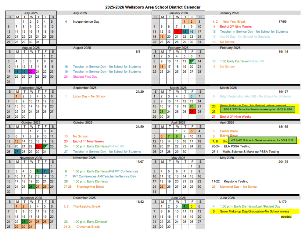 25-26 Update 3-17-26