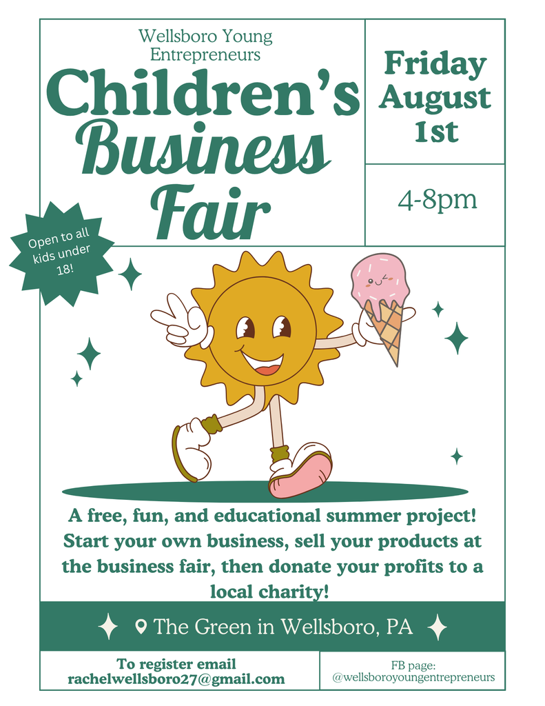 Children's Business Fair Flyer
