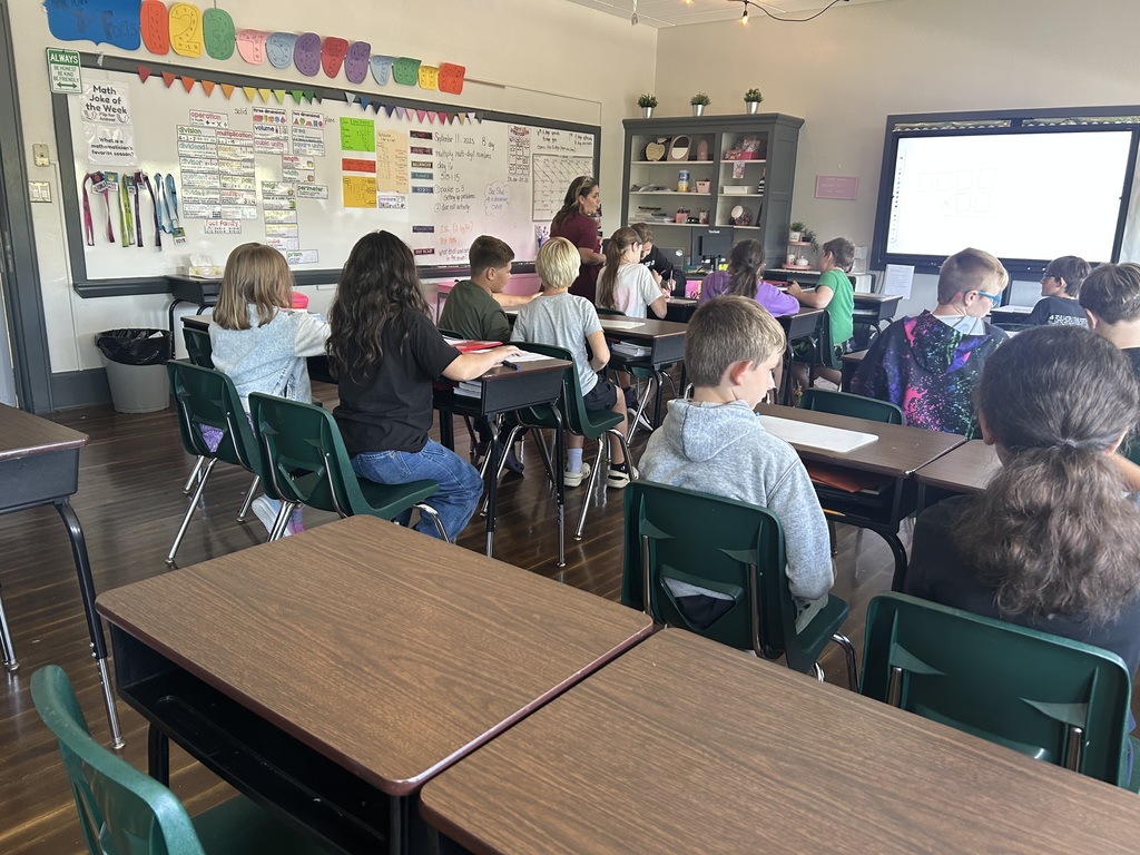 Students in classroom