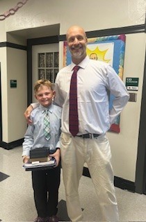 Teacher with student