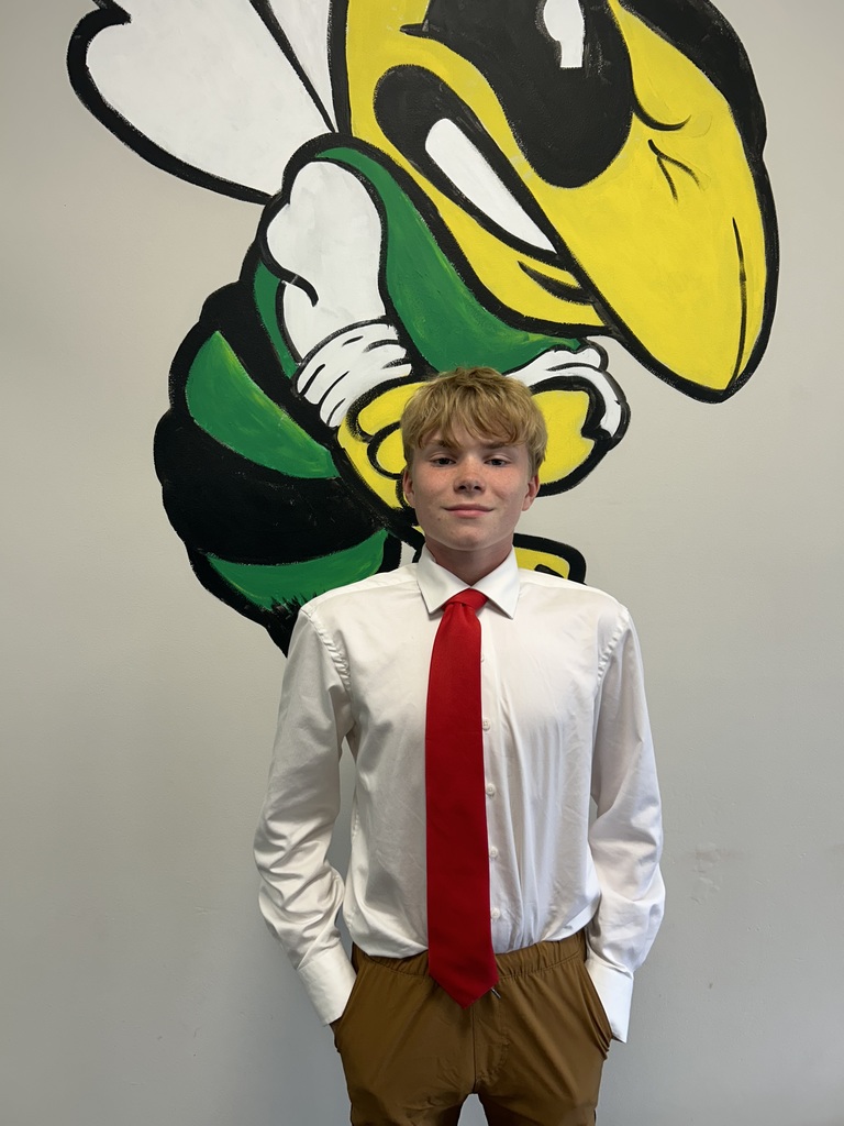 Student in tie