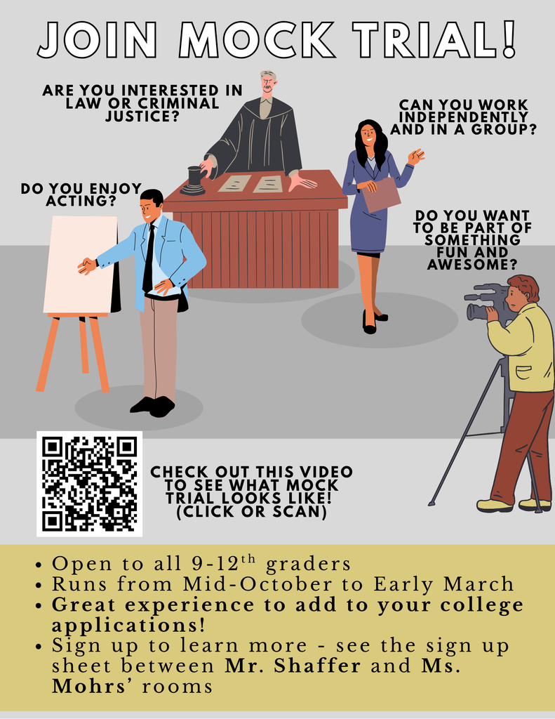 Mock Trial Flyer