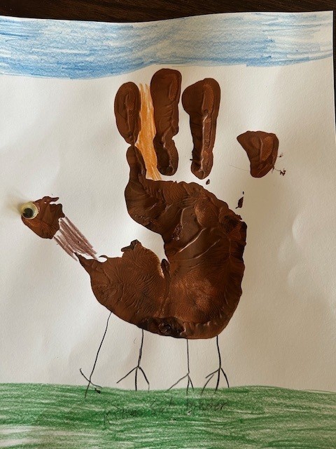 Hand Print Turkey