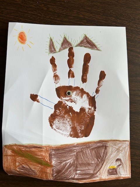 Hand Print Turkey