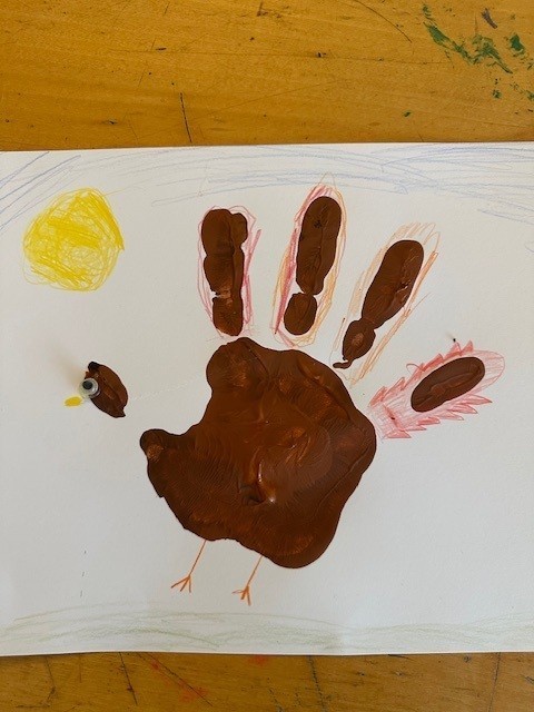 Hand Print Turkey