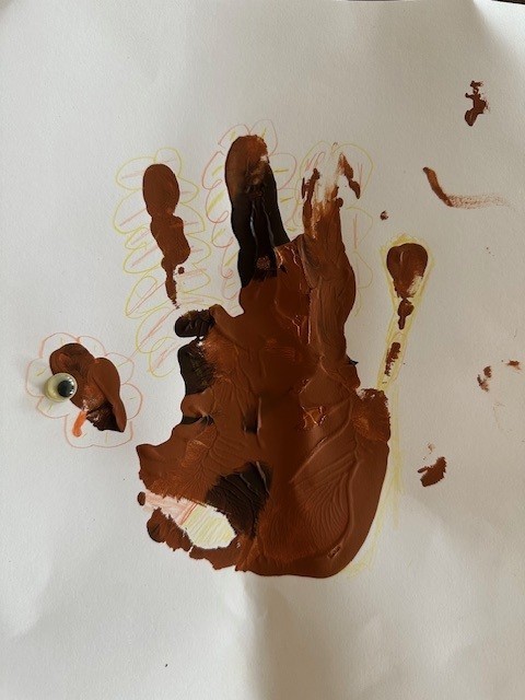 Hand Print Turkey