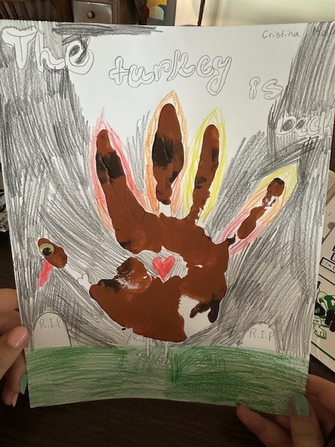 Hand Print Turkey