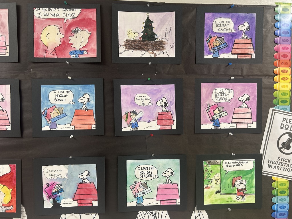 Peanuts art work