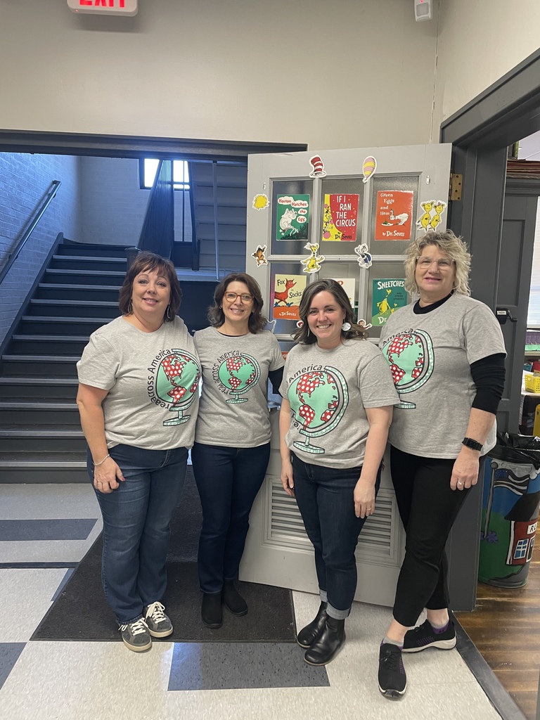 Teachers dressed up read across america