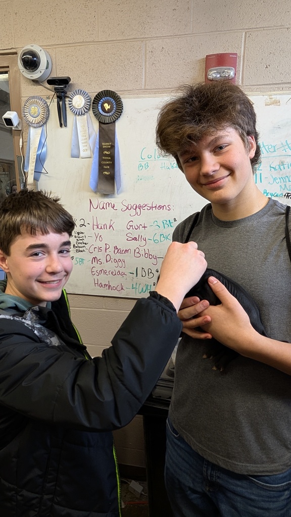 STudents with rabbit