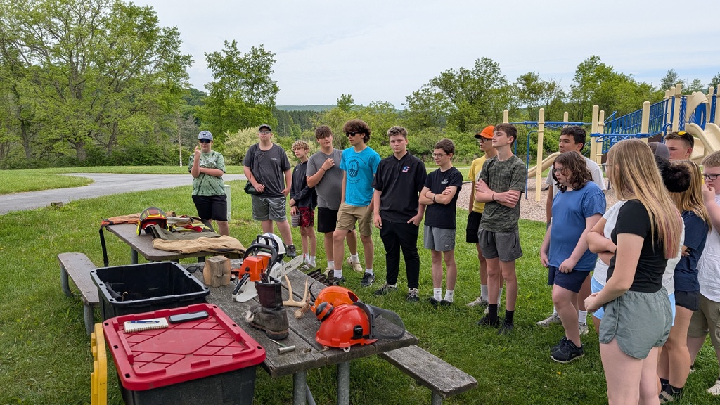 Students at Field Day