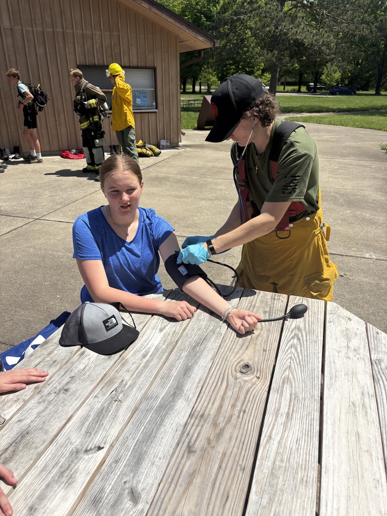 Students at Field Day