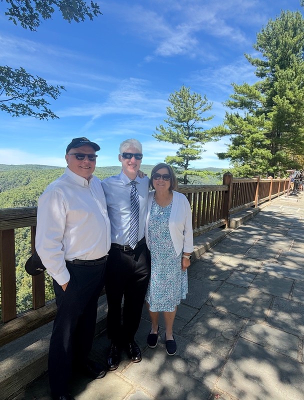 Ken, Adam, and Jenny at the PA Grand Canyon