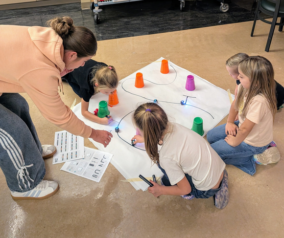 HS Helper and students