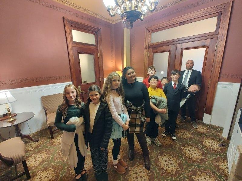 MS Students on the Government for a Day