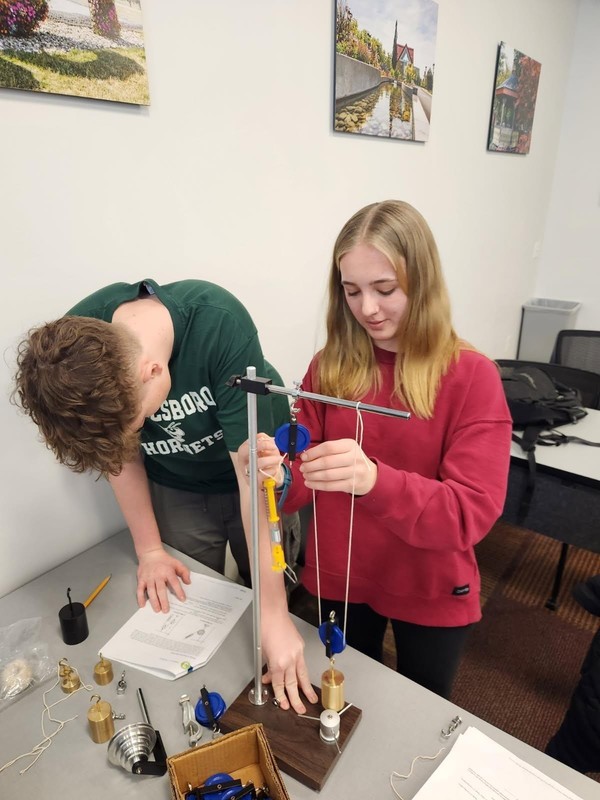 Students in a PCT AMP 1