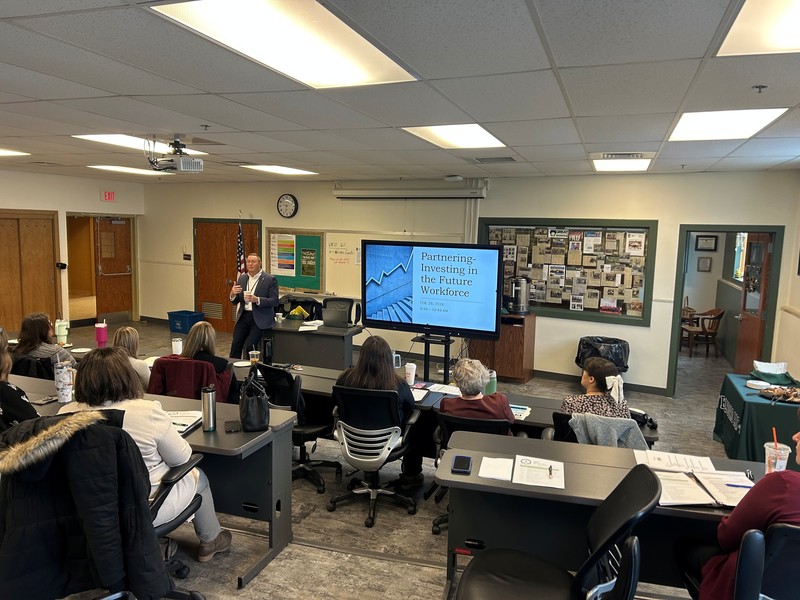 Steve Shope with the Class