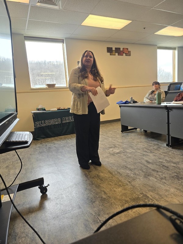 Talking to the class