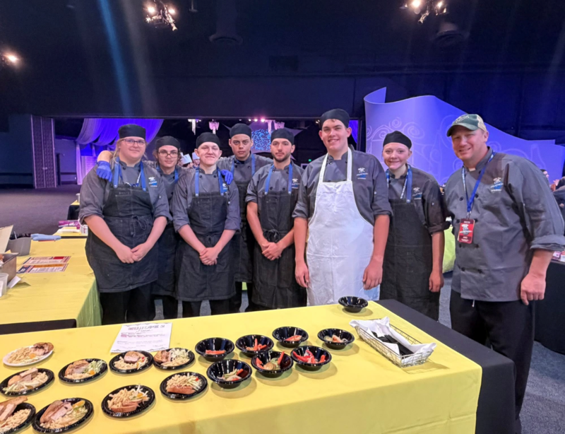 Students in the competition.