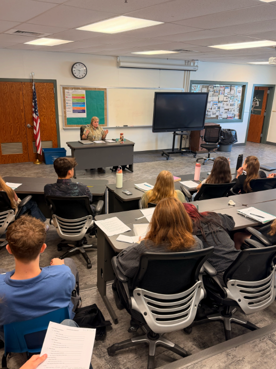 Students hear presentation on Government Day