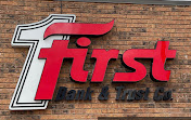 First bank and trust sign