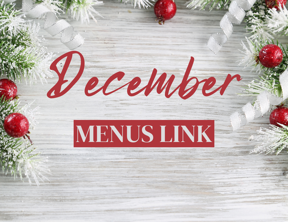 December Menus Link