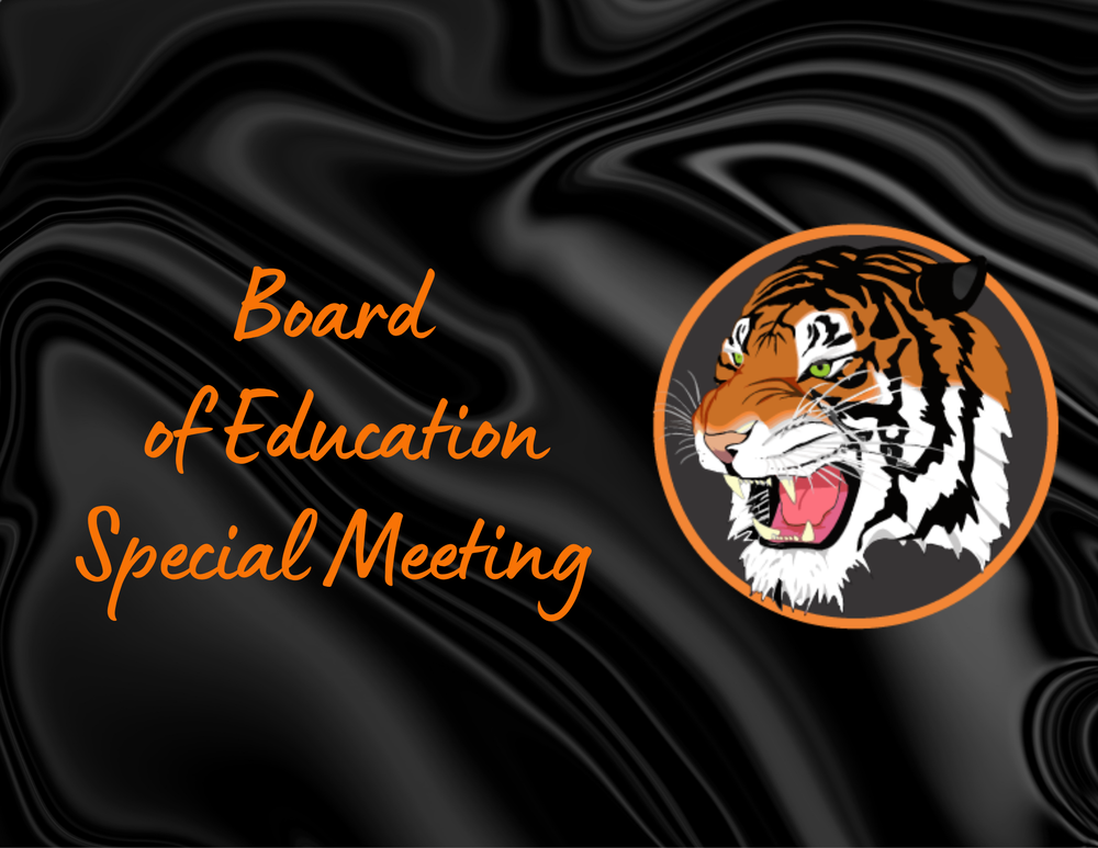 Board of Education Special Meeting June 9
