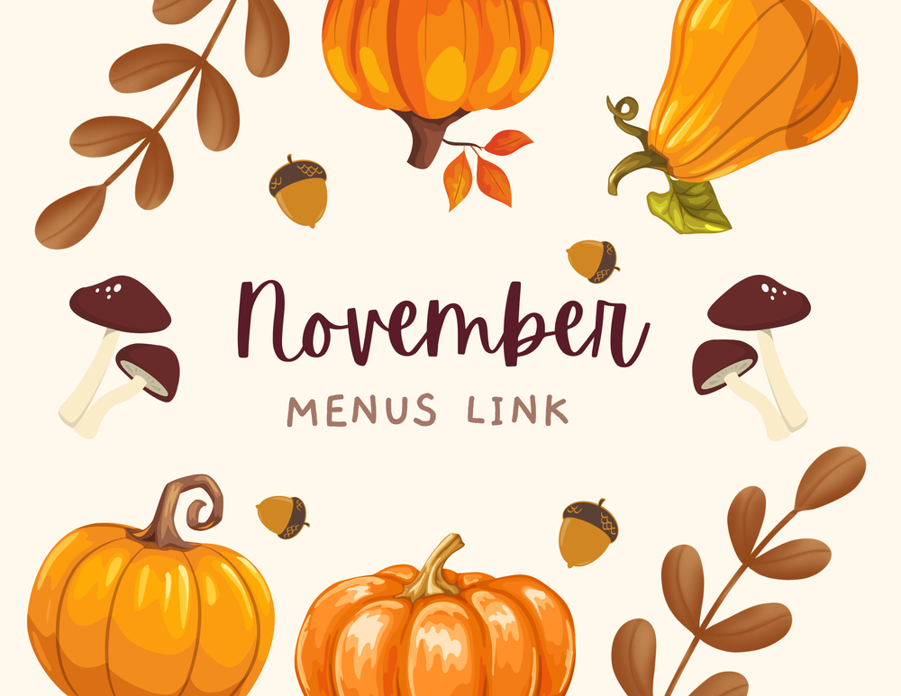 November Menus Link