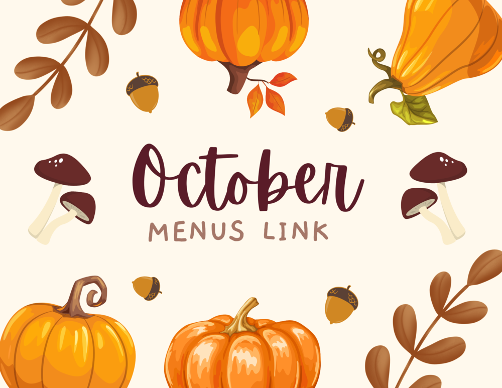October Menu Link