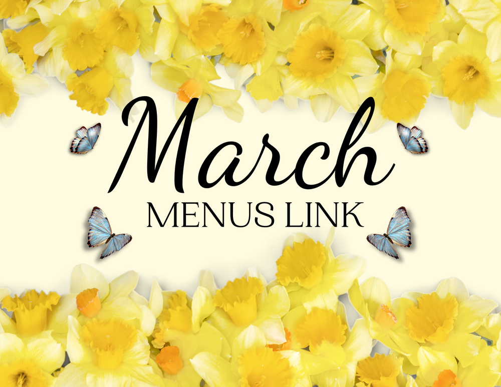 March Menus Link