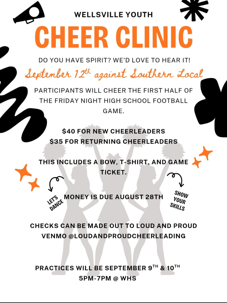 Cheer Clinic for Grades PreK to 6