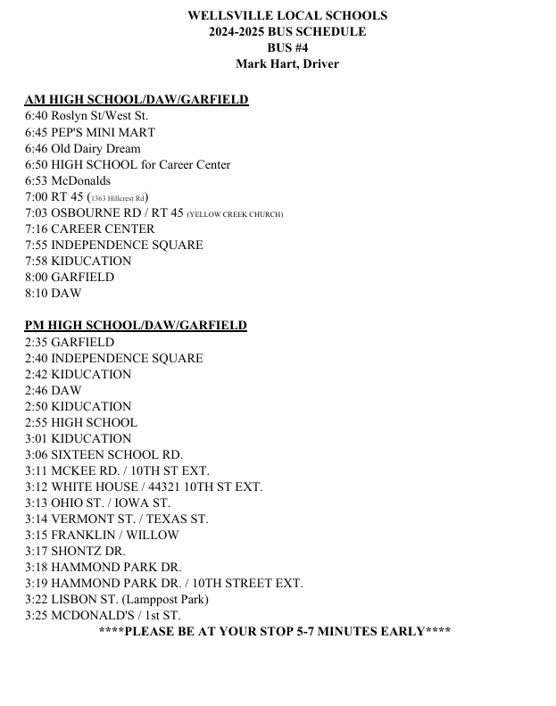 Mark's Bus Route 25-26