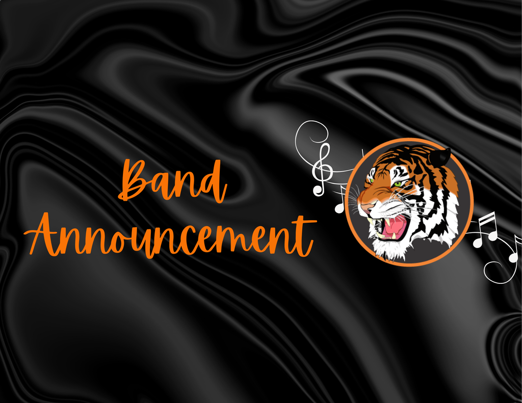 Band Announcement