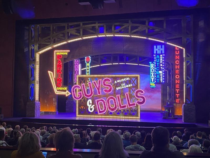 Guys and Dolls stage