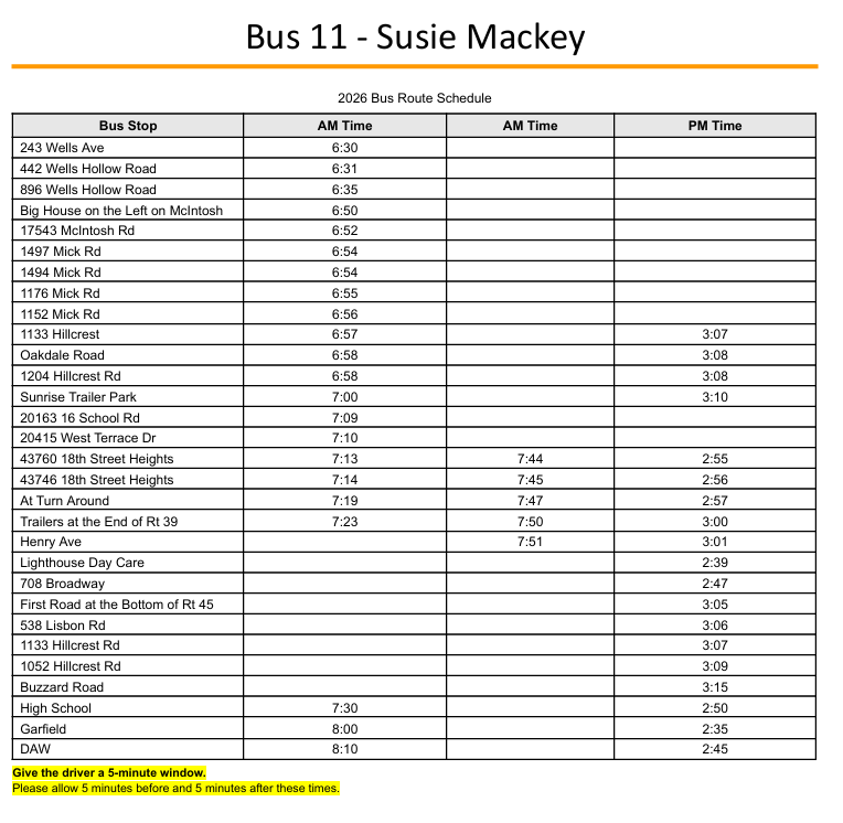 Bus 11