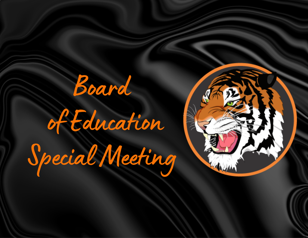 Board of Ecucation Special Meeting