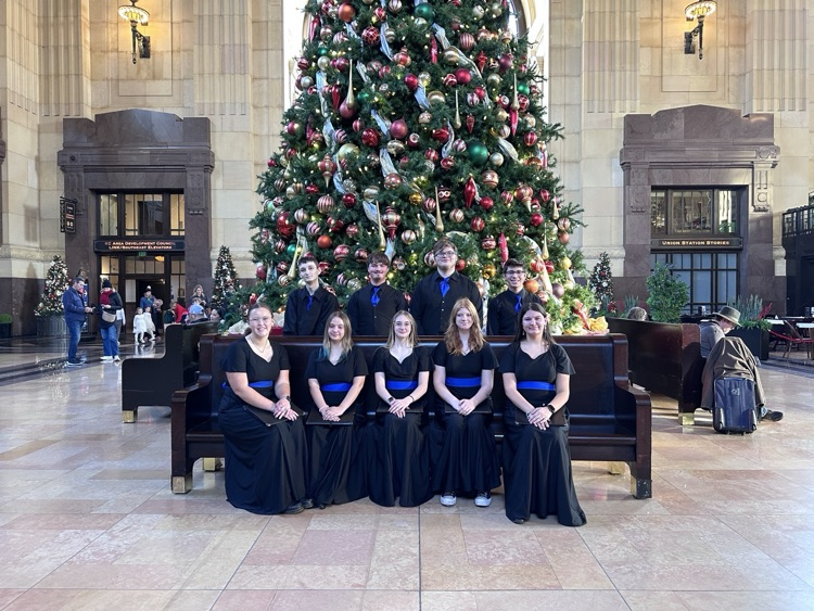 wellsville in front of tree