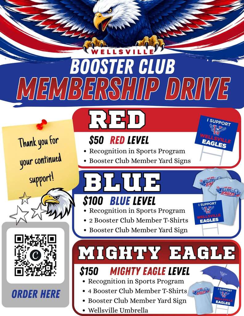 Booster Club Membership Drive