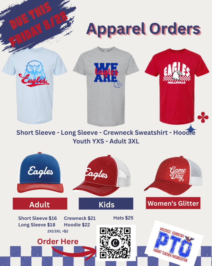 PTO Apparel Order Form
