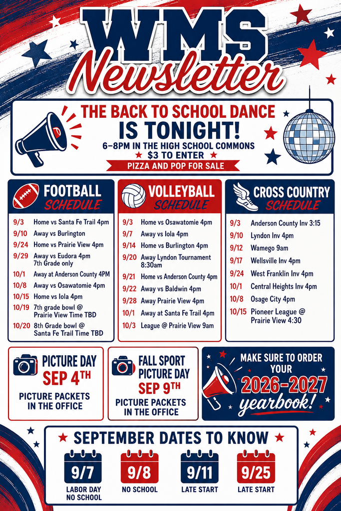 WMS Weekly Newsletter.