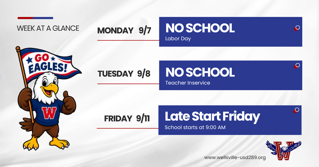 Week At A Glance- 9/7-9/11