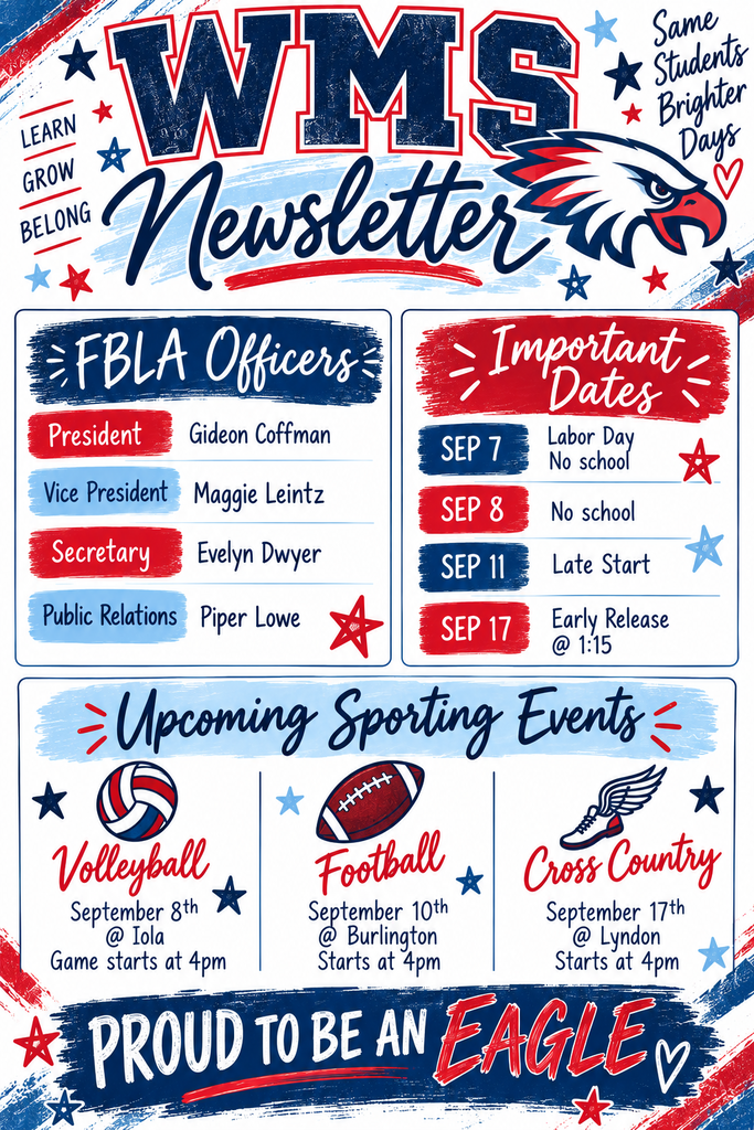 WMS Weekly Newsletter.