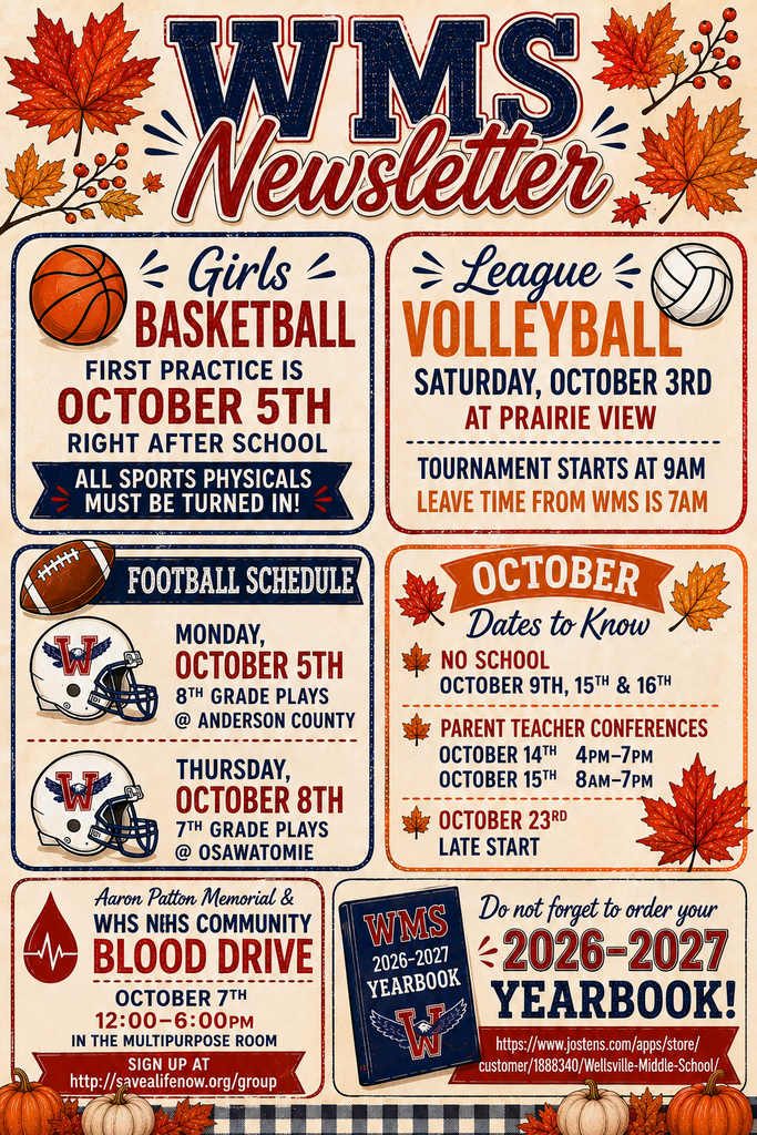 WMS Weekly Newsletter.