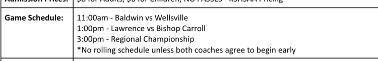schedule