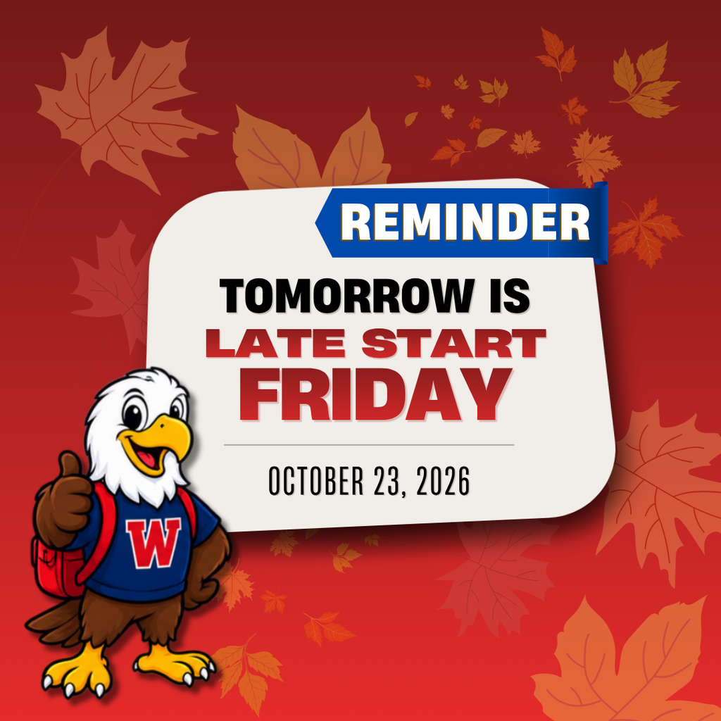 10/23 Late Start Friday