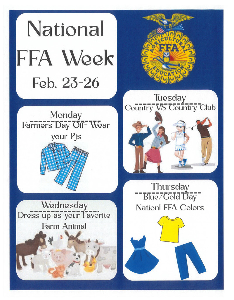 National FFA Week Flyer