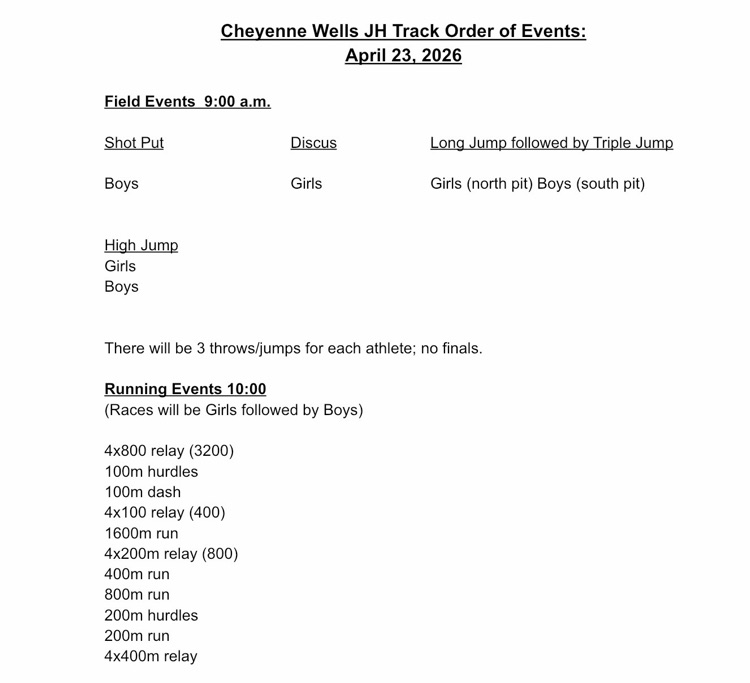 CW Track
